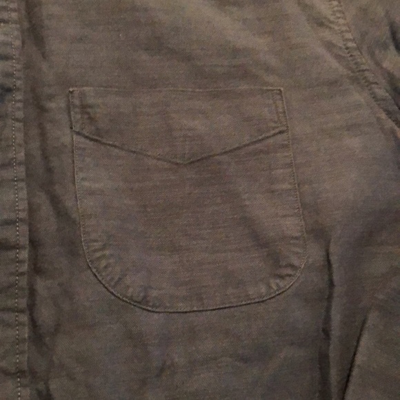 GAP Mens M Blue Button Down Shirt - Picture 5 of 5